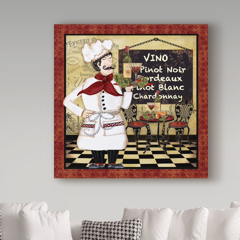 Deagen Bistro Chef 5, impression sur toile tendue, H 14 po x l 14 po x P 2 po