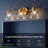 3-Light Bathroom Vanity Light, Modern Gold Wall Sconce with Clear Glass Shades