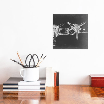 Graphic Plane Panel III by Ethan Harper - Wrapped Canvas Print