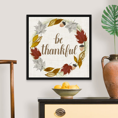 Reproduction d’art textuel sur toile, "Contemporary Autumn collection F"