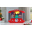 Magie de Noël radio d'arbre nostalgique 12 po - Rouge