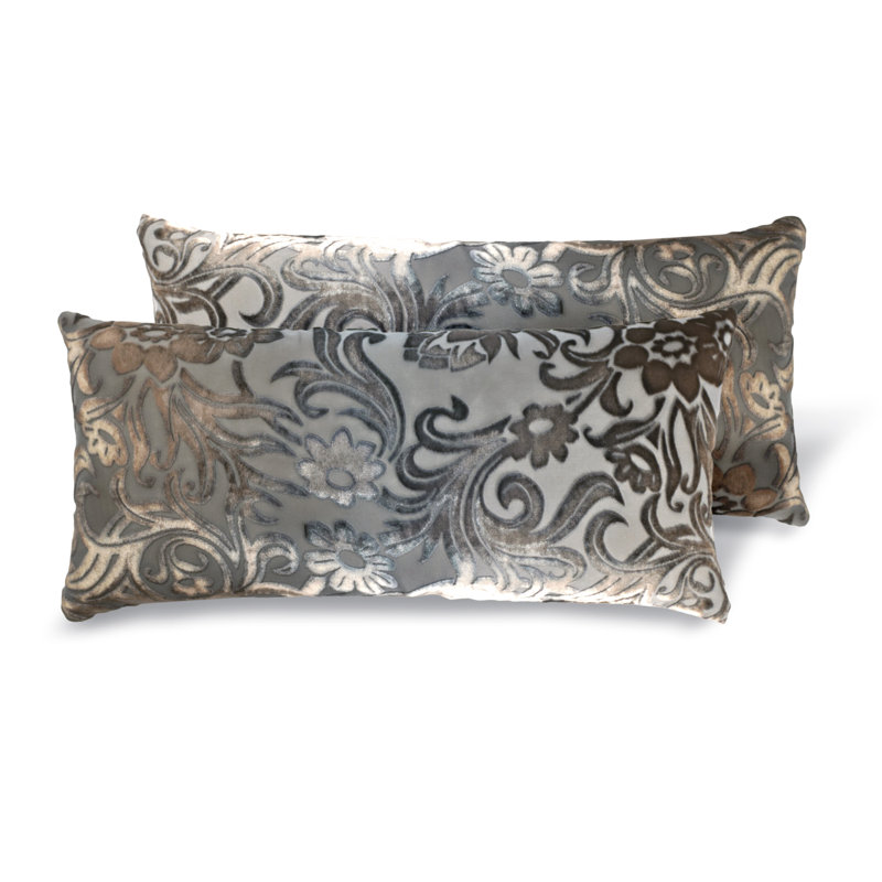 Rectangle Pillow Cover & Insert, Gunmetal