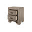 Ensemble de chambre à coucher en panneau de faux placage d'orme clair Evynn Ange 5 et 2-131046336-131046342