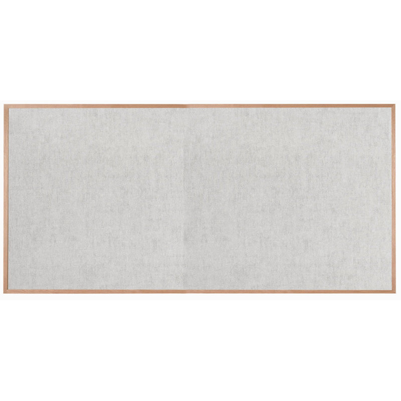 Tableau d'affichage mural en toile de jute, 24 po x 36 po, Beige