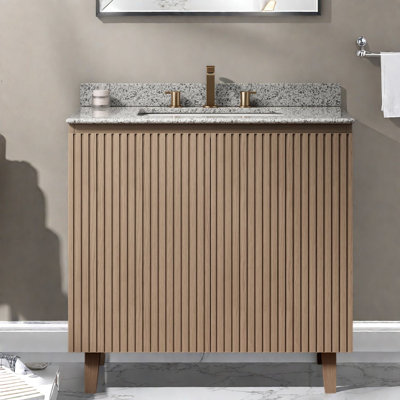 Freestanding Standard With Granite Top