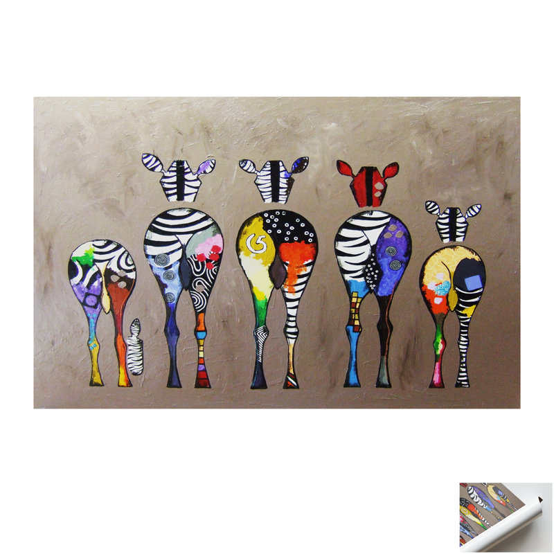 Print on Canvas, Black Floater Framed, 20 cm H x 30 cm W