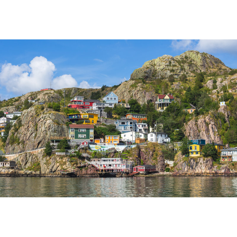 The Battery' - Wrapped Canvas Print, 20cm H x 30cm W x 3.8cm D