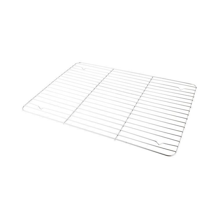 Met Lux Stainless Steel Footed Wire Cooling Rack - For Quarter Size Sheet  Pan - 8 1/2