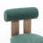 Abentego Solid Wood Fabric Dining Chair-1675978390