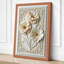 Carved Floral Relief Botanical - Wrapped Canvas-693222658-693222714