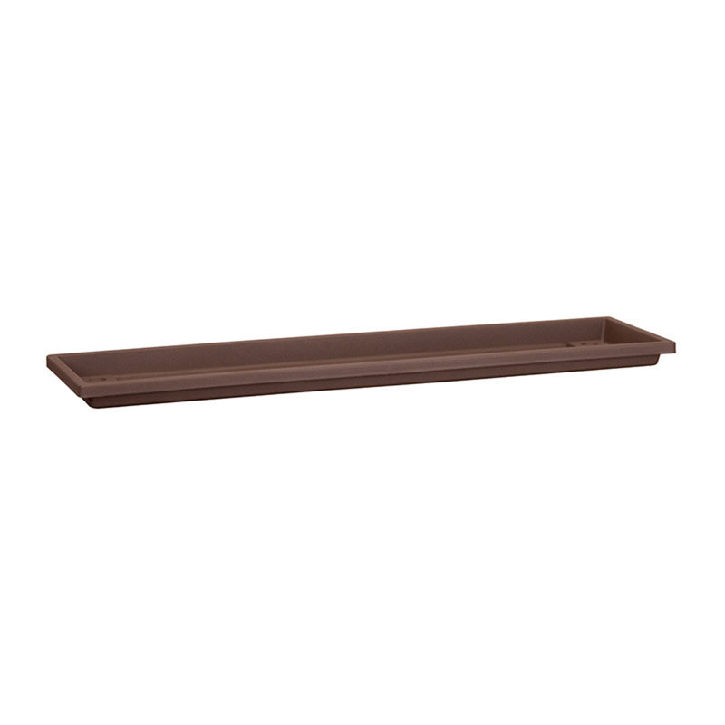 Stone Saucer Plant Stand, Brown, 17.5" H x 7.75" W x 3" D, 2