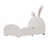 Upholstered Rabbit-Shape Princess Platform Bed