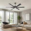 Ventilateur de plafond d'intérieur à 6 pales 68 "/ 78" avec télécommande et éclairage -1346581183-1353554858