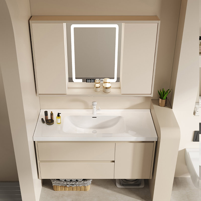 Armoire de salle de bain luxueuse de style minimaliste