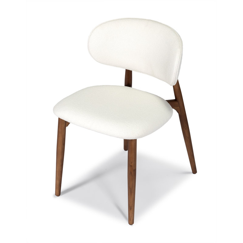 Chaise Moa, Bois brun foncé