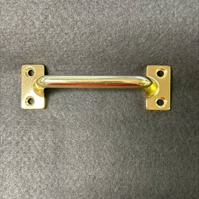 (45-Packs) 3-3/8" Front Mount Pull Polished Brass