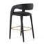 Tabouret de comptoir en cuir Freestyle-881731220-917111510