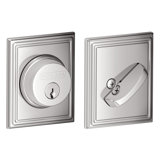 Single Cylinder Deadbolt with Addison Trim