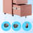 2-Drawer Metal Vertical Filing Cabinet with Wheels for Home Office & Business Enterprise, Legal/Letter Size, Fully Assembled Except Wheels-300351388