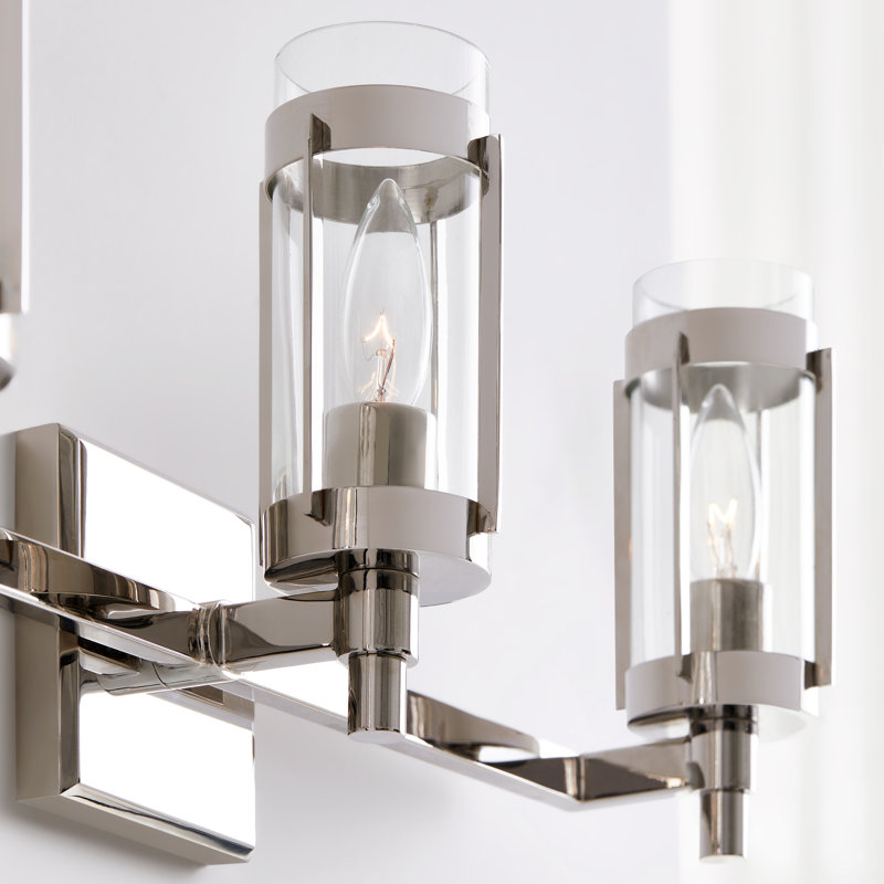 Flynn 3 - Light Dimmable Vanity Light, Polished Nickel