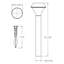 Lorna 26 Inch Pathlight Lantern