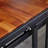 Medium-Size Rubber Wood Multifunction Convertible Dining Table,Transition Dining Table And Shelf For Home And Kitchen,Free Switch,Space-Saving For Any Need ,Wood Color Finish