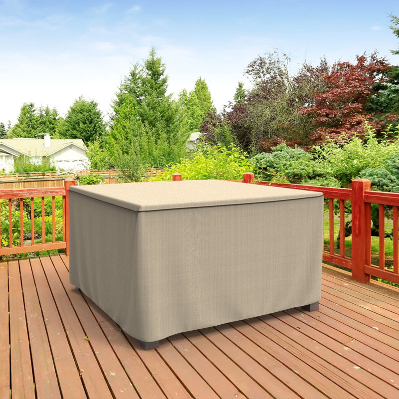 Housse pour table d'extérieur carrée Tanner, H 28 po x l 60 po x P 60 po