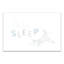 «Lets Sleep Moon», art sur toile-1762988093