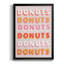 9_Donuts, toile encadrée de qualité supérieure-2134288023-2134288021