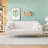 The Straight-Row  Corduroy Sofa With Throw Pillows, Featuring A Minimalist Style, Is Suitable For The Living Room And Study-787150019