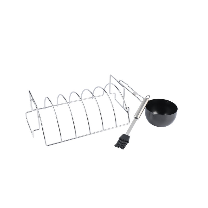 Ensemble de 6 outils à griller en acier inoxydable Pitmaster King
