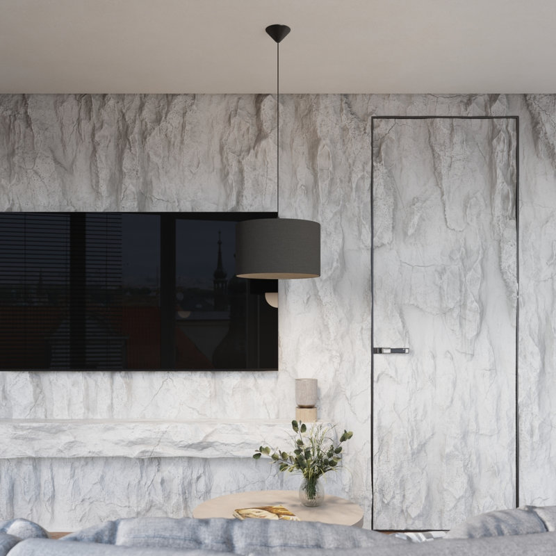 Pendant lamp 40 white, 35cm W x 35cm D, Black