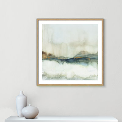Land Reflection - Square Collection Print by Allison Pearce