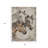 3' X 5' Beige And Gray Horse Washable Indoor Outdoor Area Rug