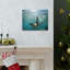 Impression sur toile majestueuse, appréciant les rayons du soleil-697638049