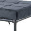 Banc gris et gris capitonné-1314731737