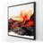 Minimalist flow - 36"x36" Framed canvas