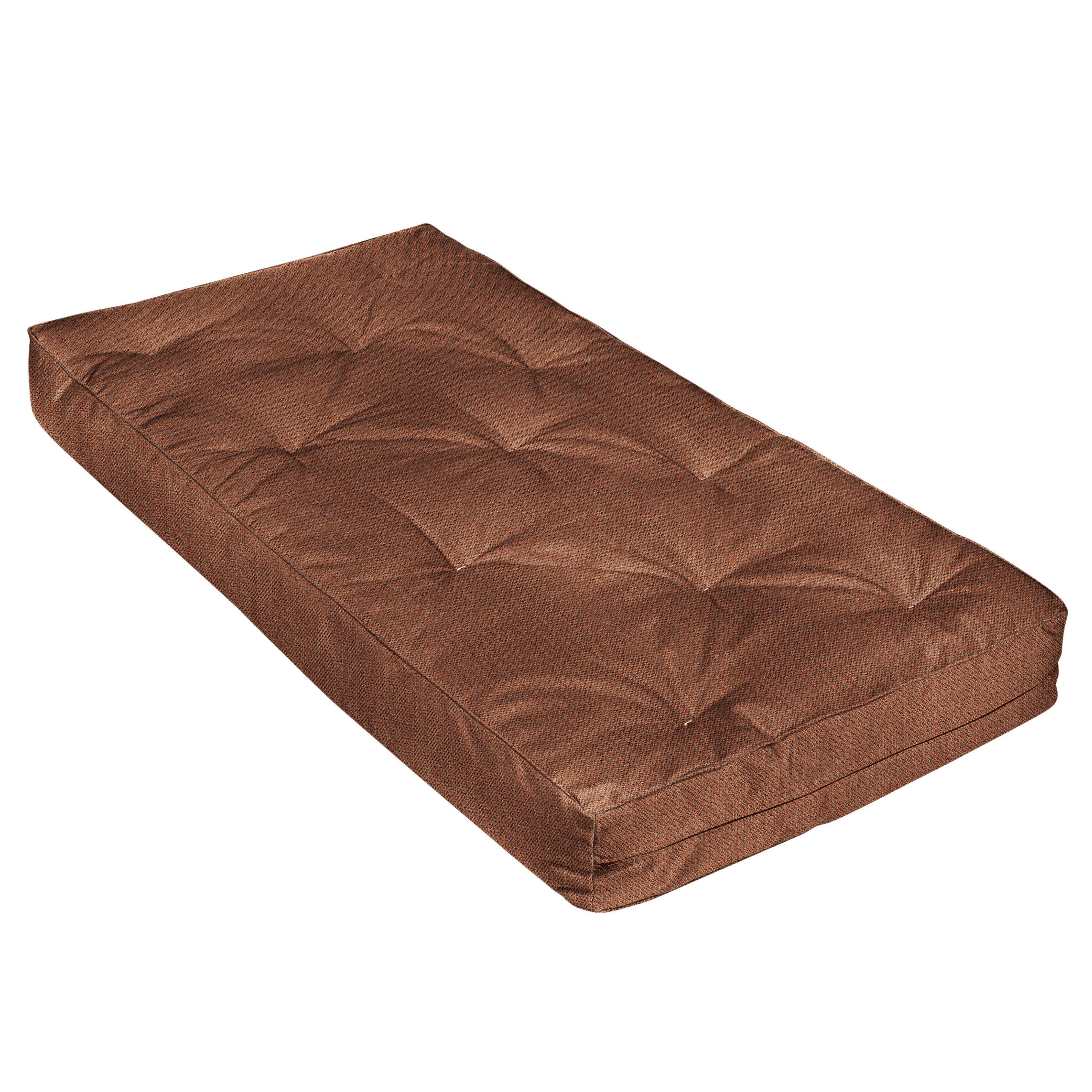 Annique 6 Memory Foam Full Size Futon Mattress Latitude Run Color: Tan