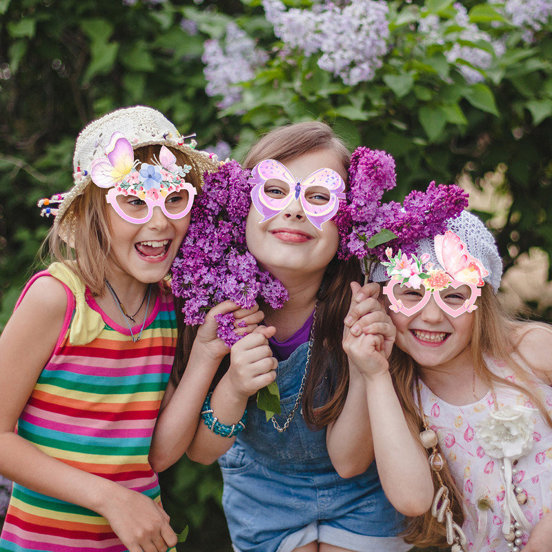 Butterfly Paper Glasses - 36 Pcs Butterfly Party Paper Eyeglasses