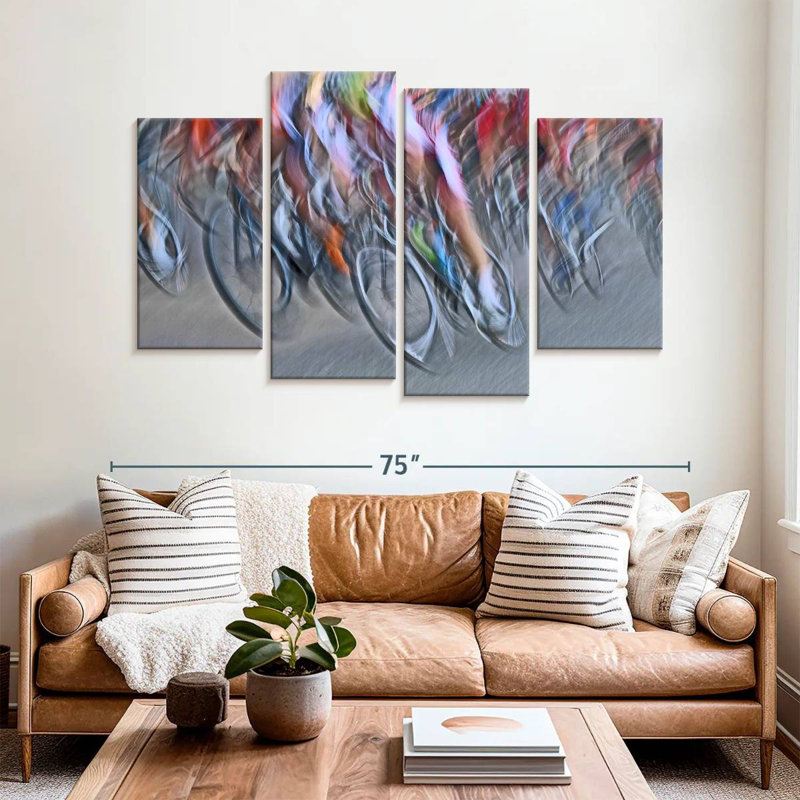 Sireci Biker Stampede, 42" H x 68" W