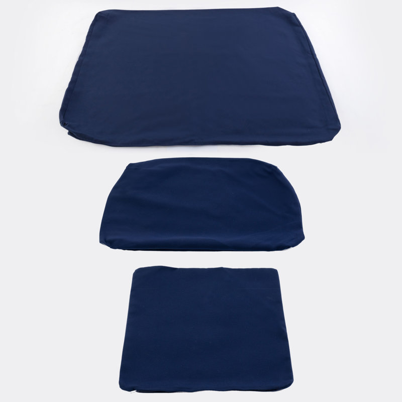 Housse de coussin Melrose, Bleu marine