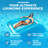 Swimline Luxe Edition Inflatable Suntan Tub Floating Pool Lounger-119024868-119024866