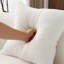66,27 pouces incurvé, velours blanc, éponge à compression complète, sans installation, capacité de 350 lb, confortable pour les séances de détente à domicile - assemblage en velours ergonomique, assise longue