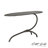 Forest Blossom Iron Top End Table