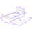 Twin Size Platform Bed Frame with Trundle-1740958626