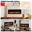 Metro Lane Black Electric Fireplace-399296090