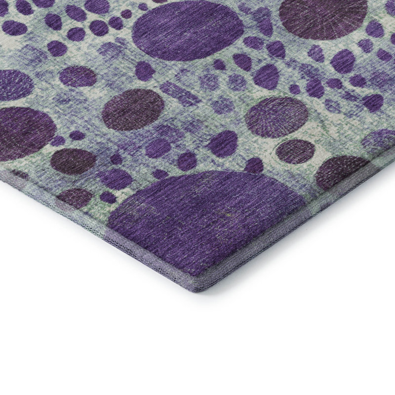 Premium Machine Washable Farolt AMF1895 Geometric Rug/AMF1895PP, Runner 2'3" x 7'6"