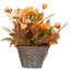 Arrangement floral dans un panier