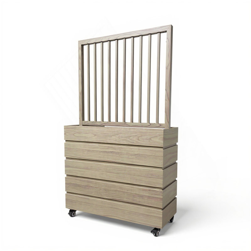 Terrace Divider Planter - Ash Brown, Ash Brown