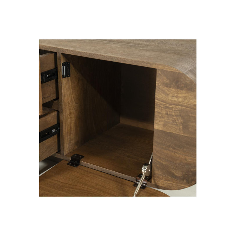 King Media Unit 160, 17"H x 63"L x 16"W